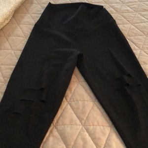 ALO yoga ripped warrior xs